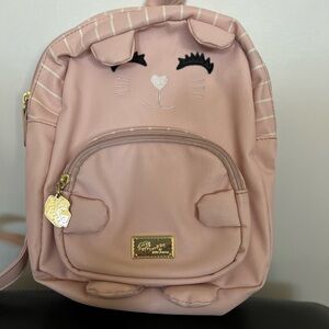 Like New! Betsey Johnson Kids Backpack with Cute Animal Design